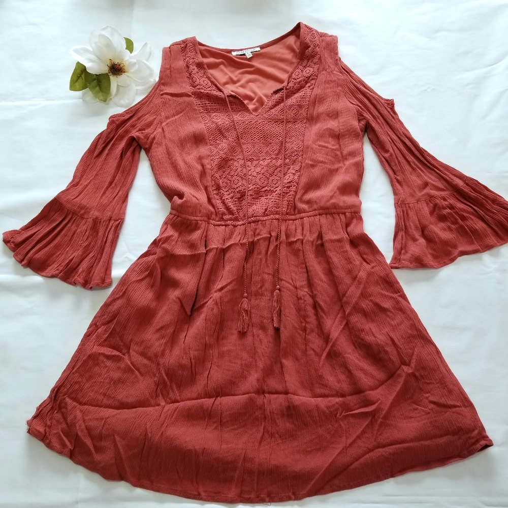 Speed Control NY Bohemian Boho Midi Dress